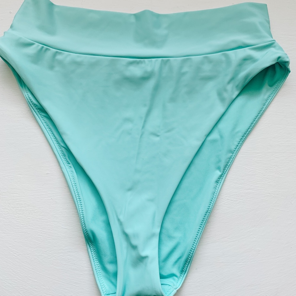 NWT High Waist Aerie Cheeky Bikini Bottom XL